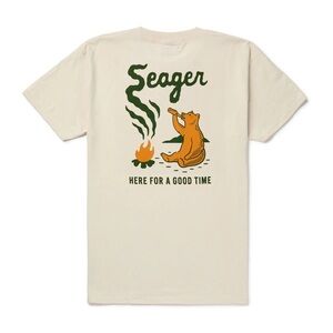 Seager Men’s Graphic ‘Smokey Tee’ T-Shirt